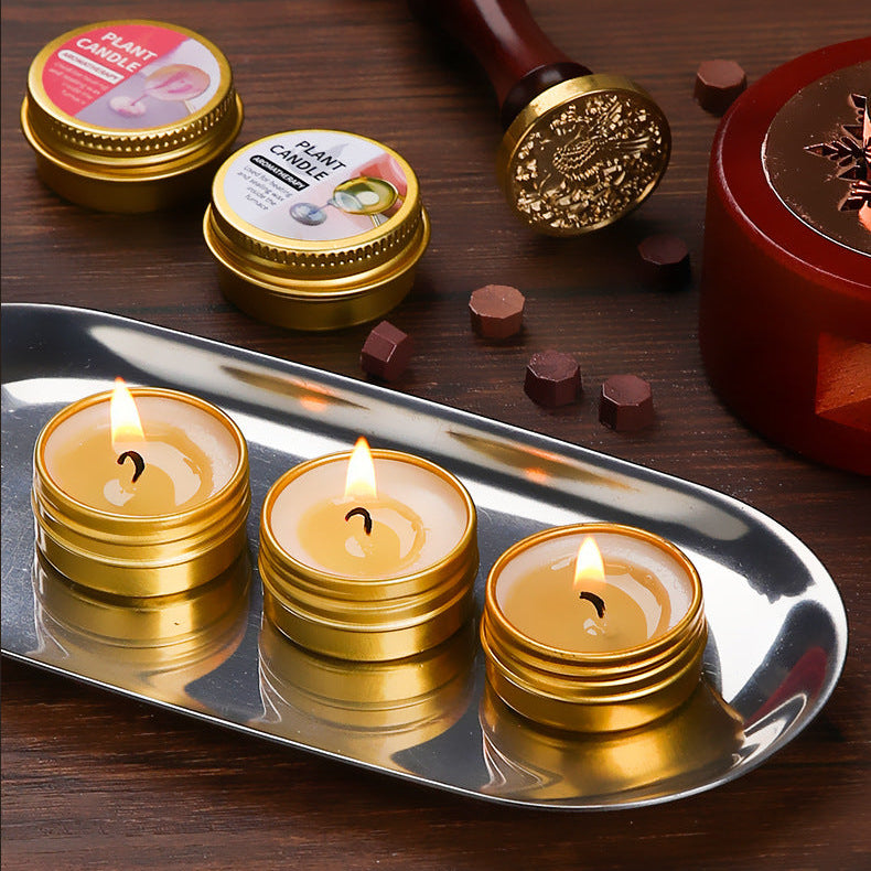 ART EMBOSS Wax Seal Scented Candle(3-Hour Burn Time)