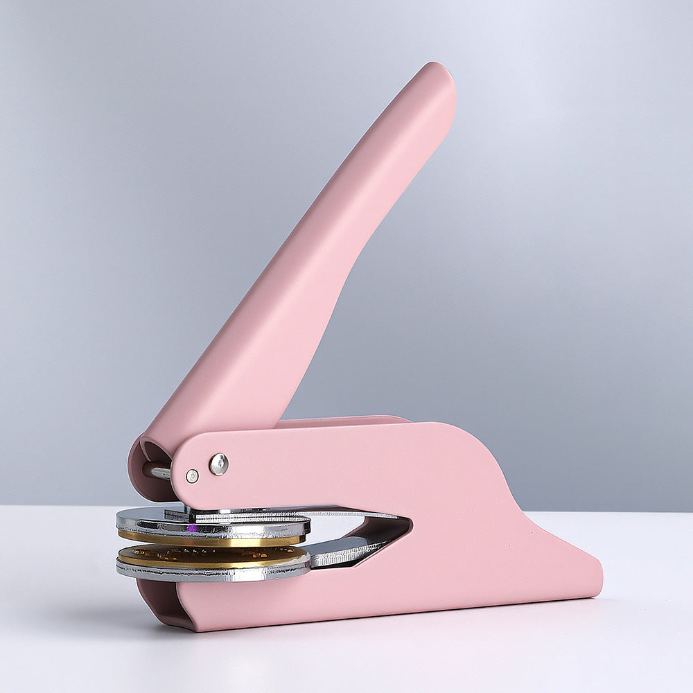 ART EMBOSS Custom Portable Embosser Pink