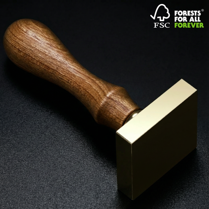 ART EMBOSS Custom Wax Seal Stamp Yes(FSC® Certified Rosewood)