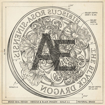 ART EMBOSS Custom Wax Seal Stamp