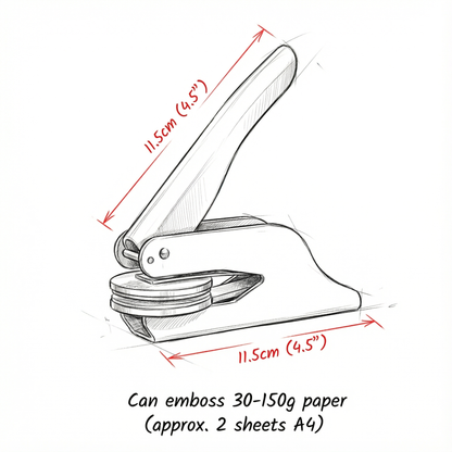 ART EMBOSS Custom Portable Embosser