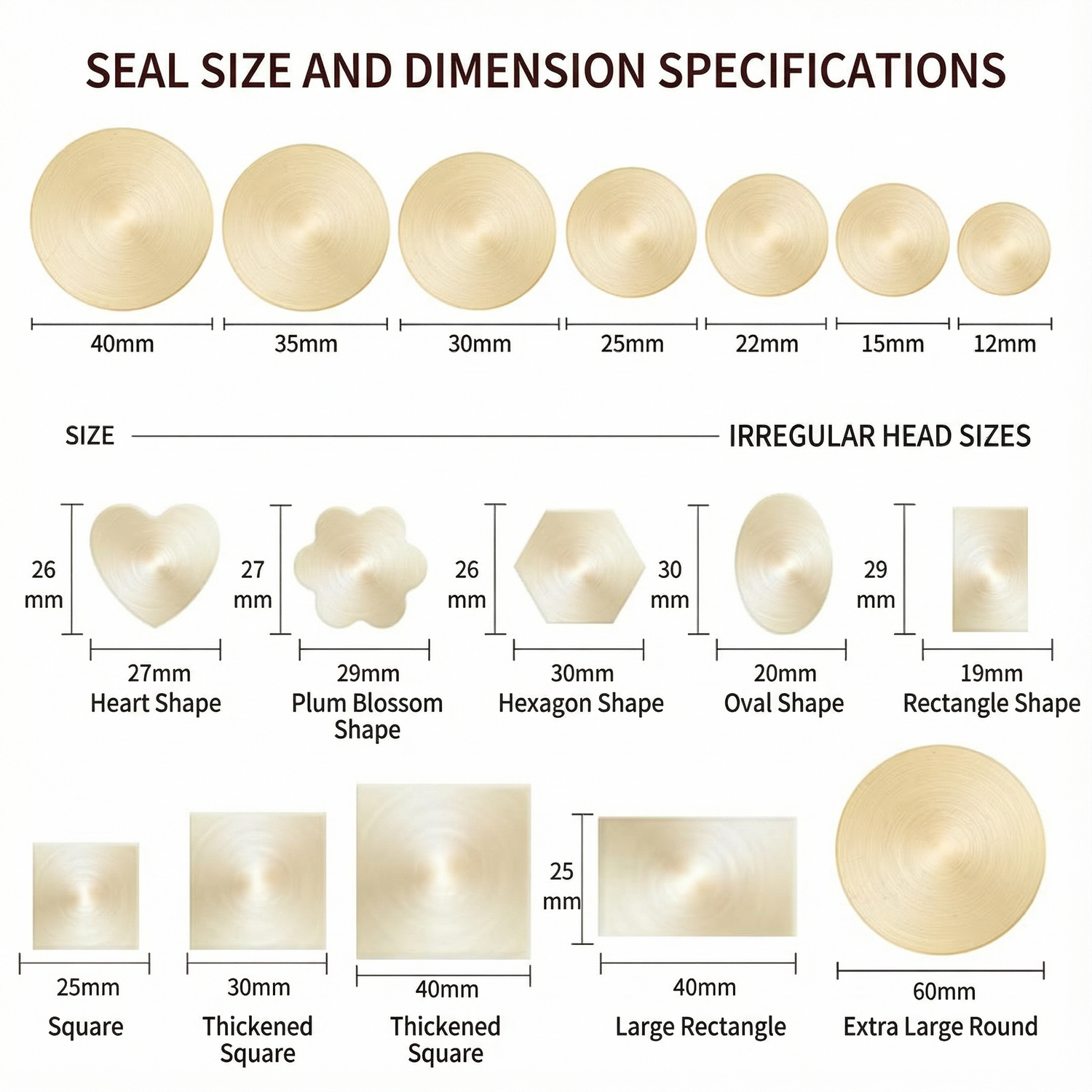 ART EMBOSS Custom Wax Seal Stamp