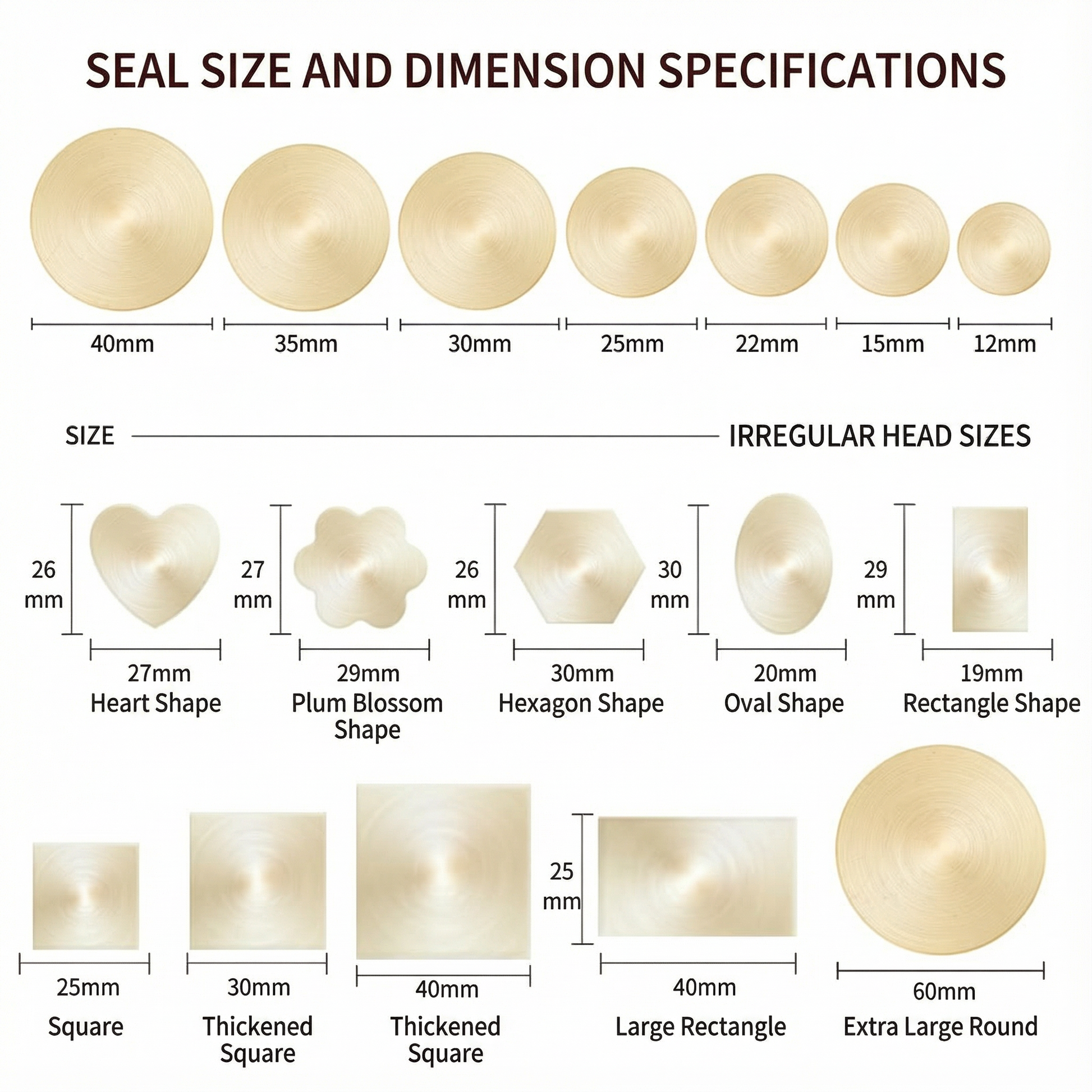 ART EMBOSS Custom Wax Seal Stamp