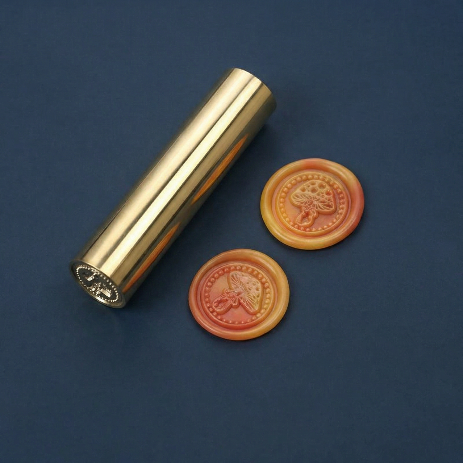 ART EMBOSS Custom Mini Double-Sided Wax Seal Stamp