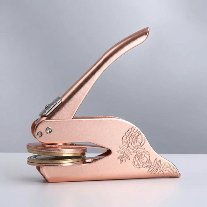 ART EMBOSS Custom Portable Embosser Rose Gold