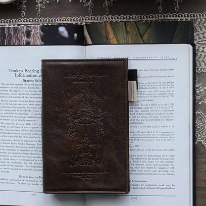 ART EMBOSS A6per Vintage Leather Refillable Organiser