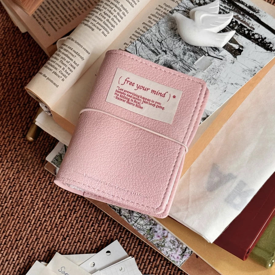 ART EMBOSS M5 Pocket Soft Leather Refillable Organiser