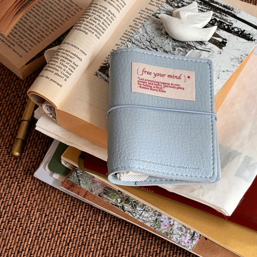 ART EMBOSS M5 Pocket Soft Leather Refillable Organiser