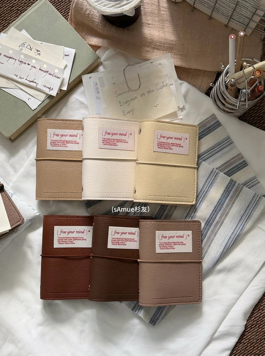 ART EMBOSS M5 Pocket Soft Leather Refillable Organiser
