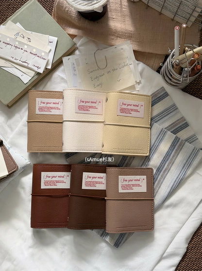 ART EMBOSS M5 Pocket Soft Leather Refillable Organiser