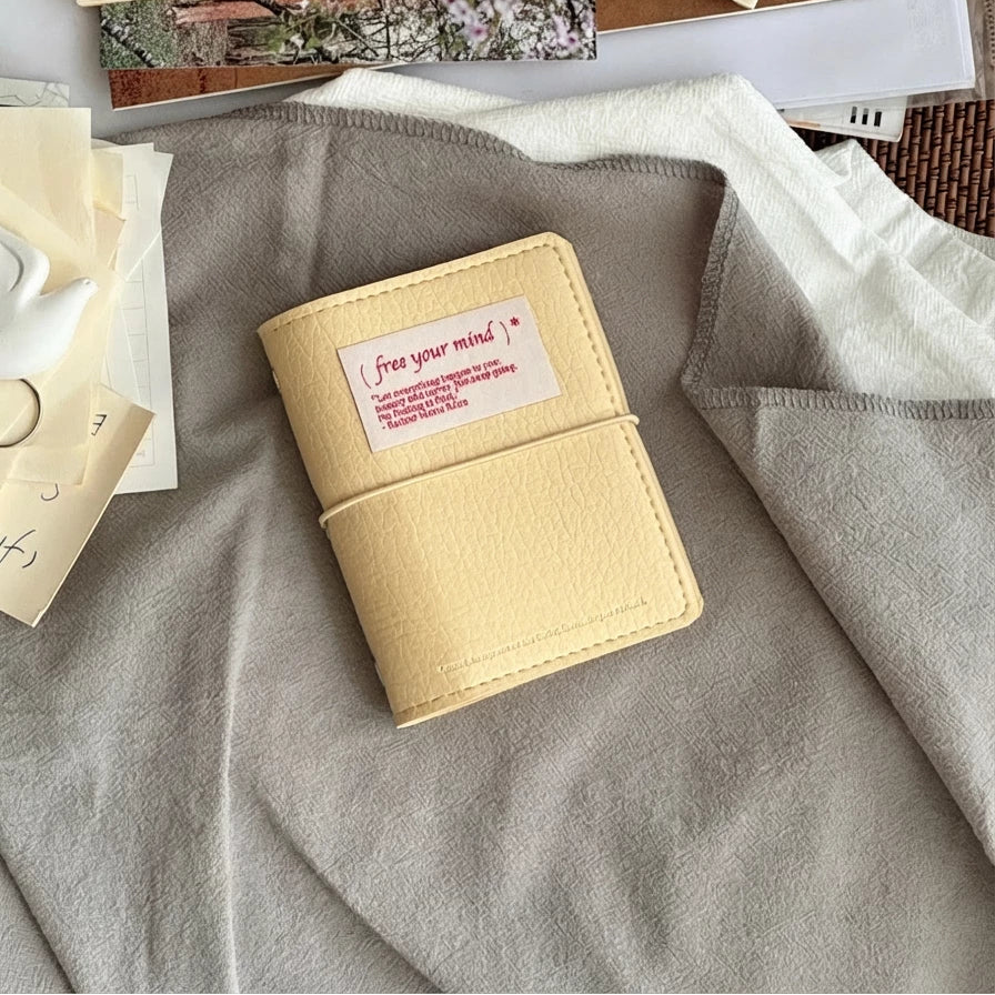 ART EMBOSS M5 Pocket Soft Leather Refillable Organiser