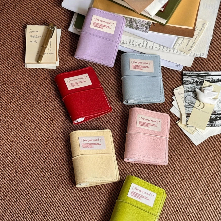 ART EMBOSS M5 Pocket Soft Leather Refillable Organiser