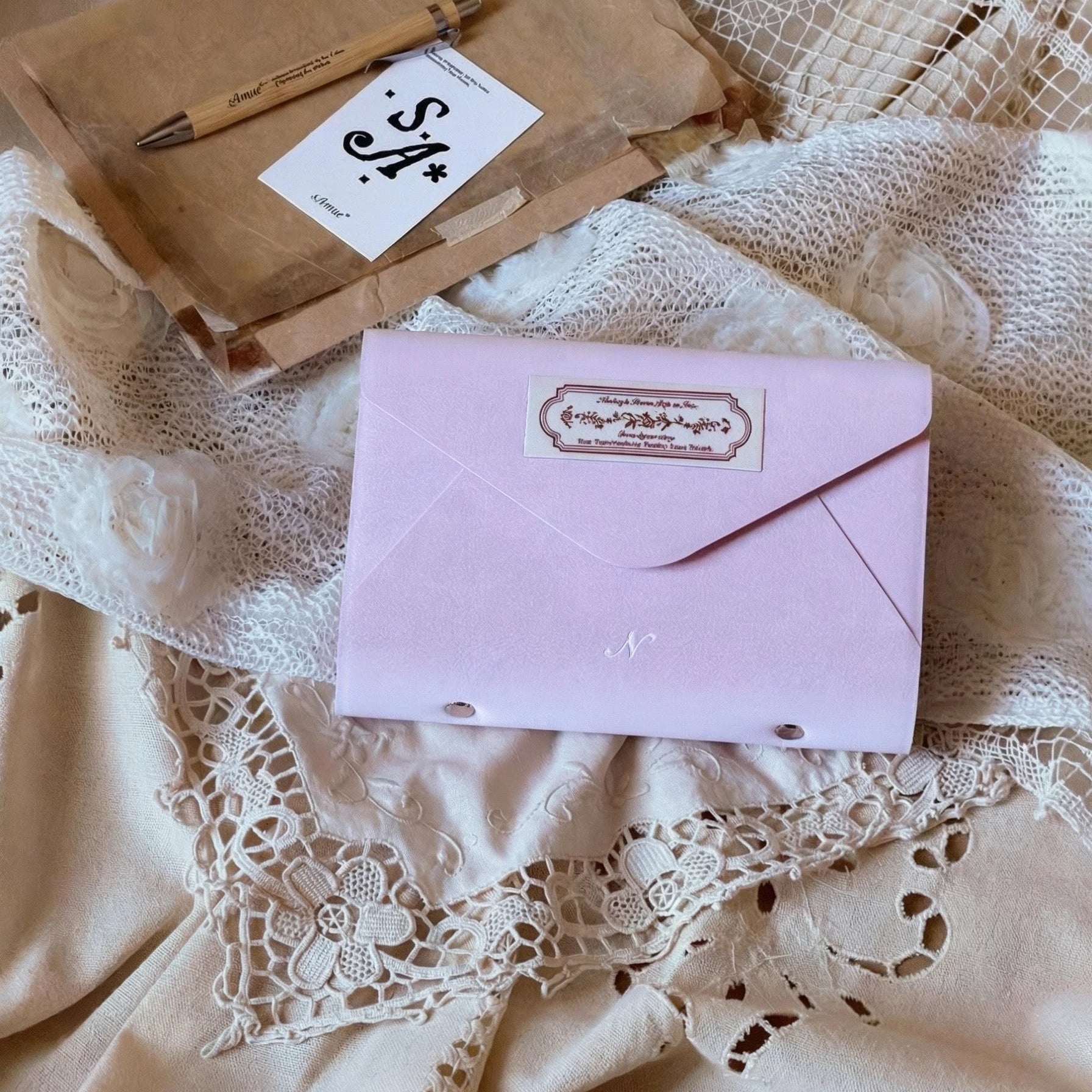 ART EMBOSS A6per Classic Trifold Refillable Organiser