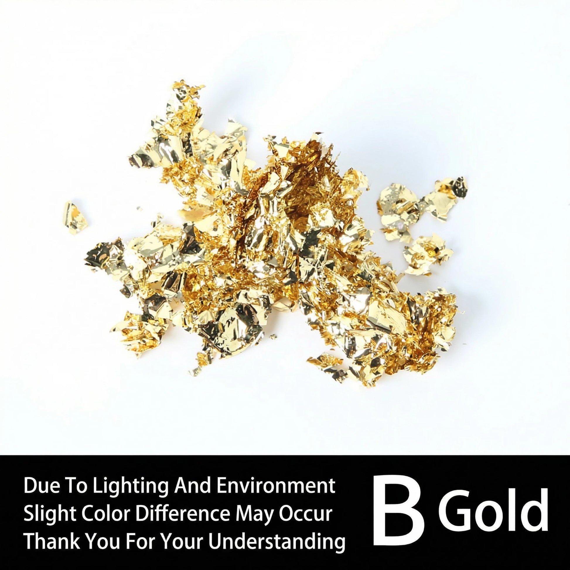 ART EMBOSS Metallic Foil Flakes for Wax Seals B gold