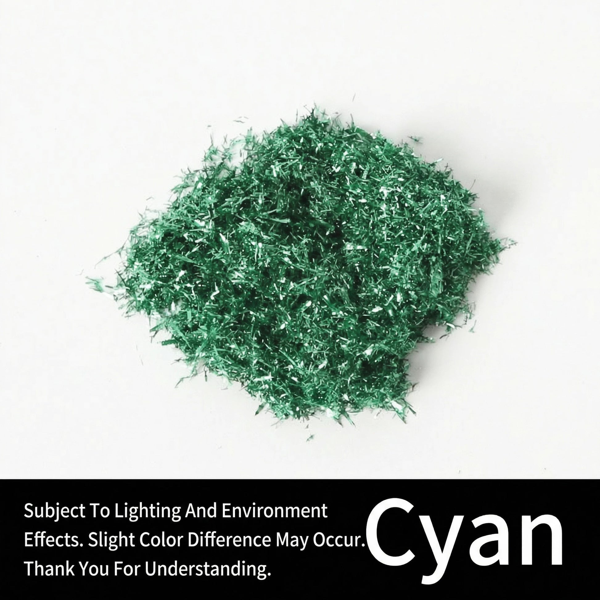 ART EMBOSS Metallic Foil Flakes for Wax Seals Cyan