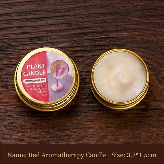 ART EMBOSS Wax Seal Scented Candle(3-Hour Burn Time)