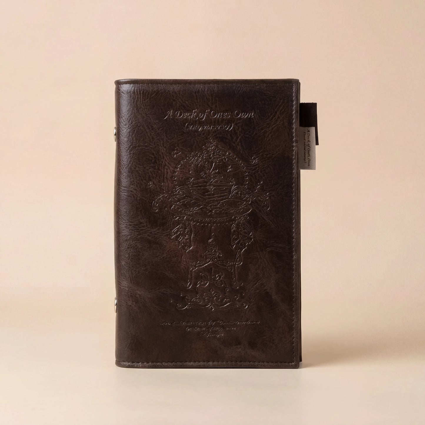 ART EMBOSS A6per Vintage Leather Refillable Organiser