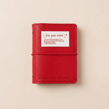 ART EMBOSS M5 Pocket Soft Leather Refillable Organiser