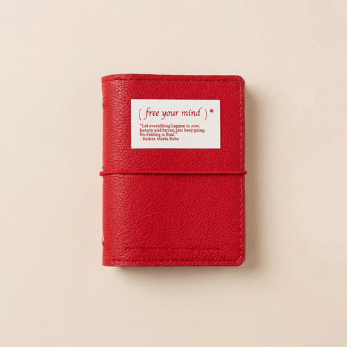 ART EMBOSS M5 Pocket Soft Leather Refillable Organiser
