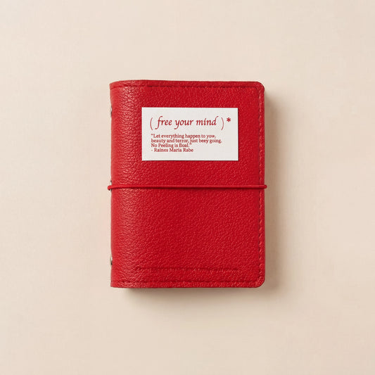 ART EMBOSS M5 Pocket Soft Leather Refillable Organiser