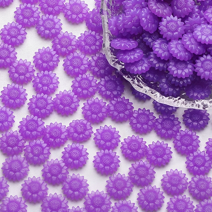 ART EMBOSS 5 Colors Semi-transparent Night Luminous Sealing Wax Beads(100pcs) Luminous seal wax - purple