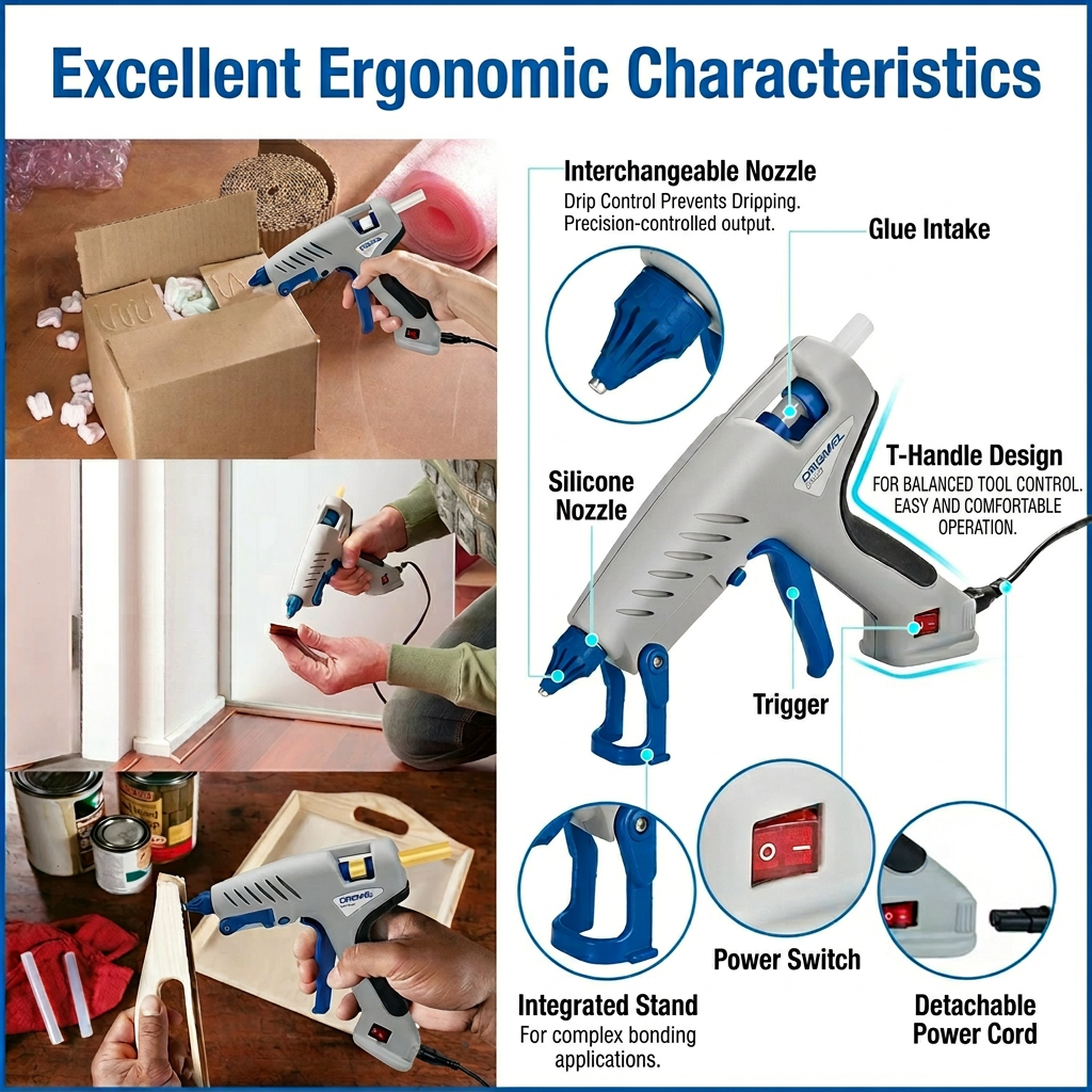 ART EMBOSS DREMEL Hot Melt Glue Gun 940(11mm) UK/SG/HK