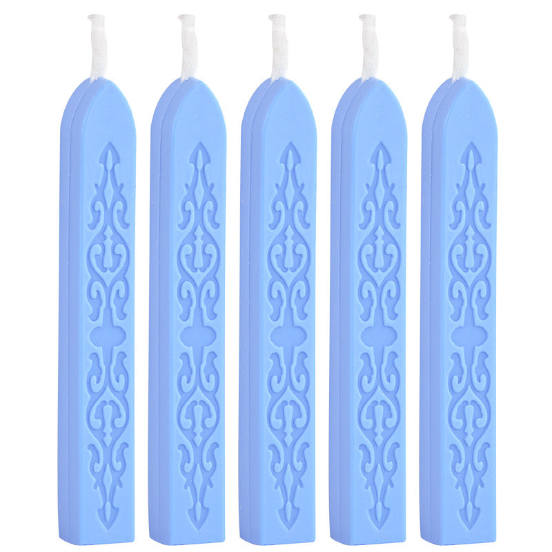 5-piece Sealing Wick Wax Sticks(80 colors)