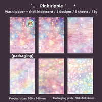 Pink ripple