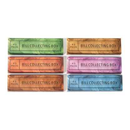 ART EMBOSS Retro Train Ticket Journaling Stickers (15 Sheets)