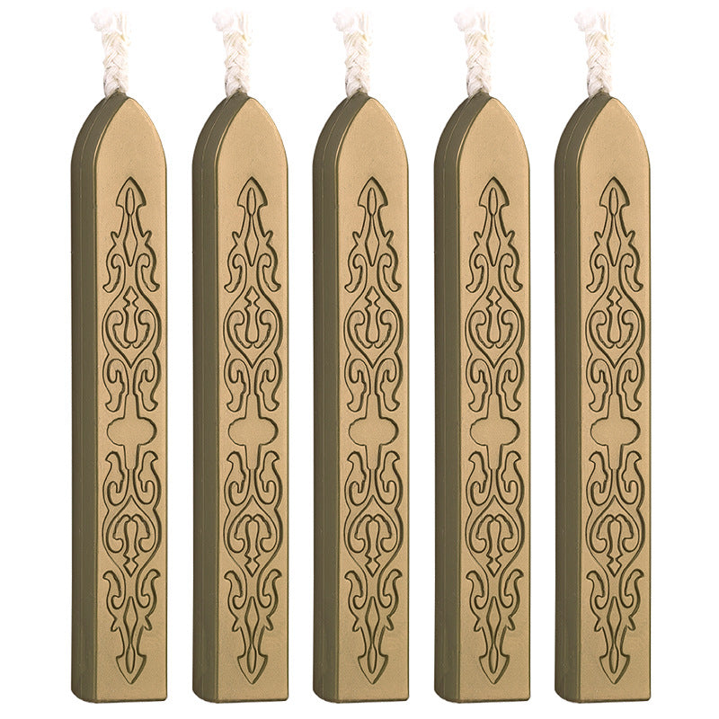 5-piece Sealing Wick Wax Sticks(80 colors)