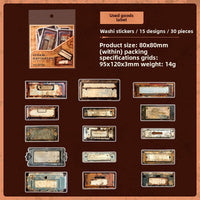 Used goods label