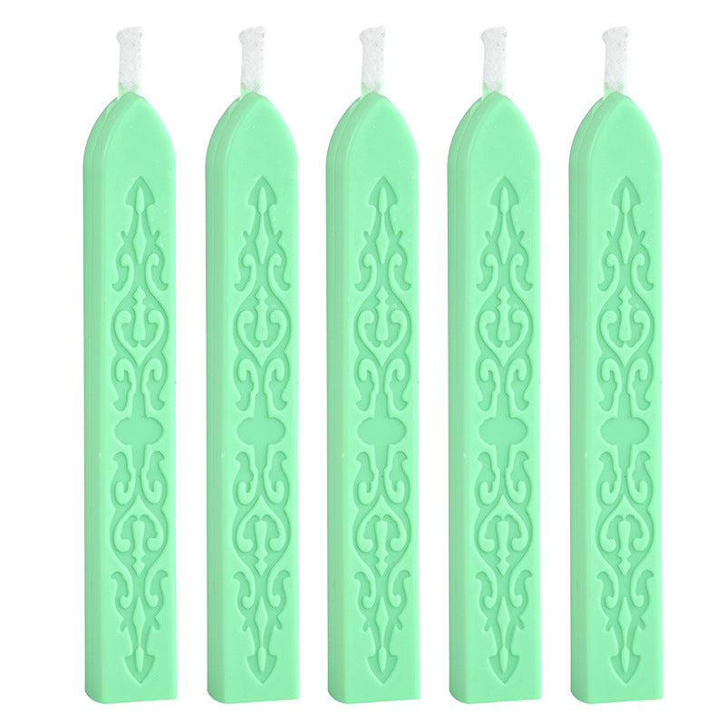 5-piece Sealing Wick Wax Sticks(80 colors)