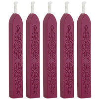 New wine red (sword pattern with core, 5 pieces)