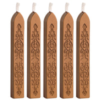 Red copper sword pattern incense sticks with core (5-piece set)