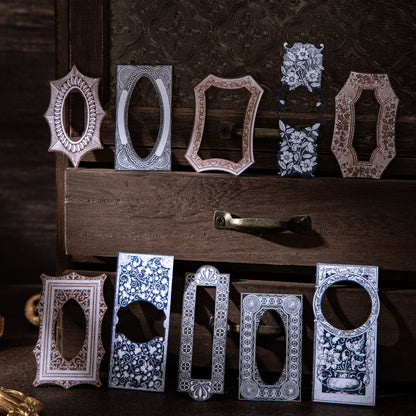 ART EMBOSS Old Dreams Border Sticker Pack(20 Sheets)