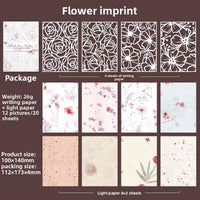 Flower imprint