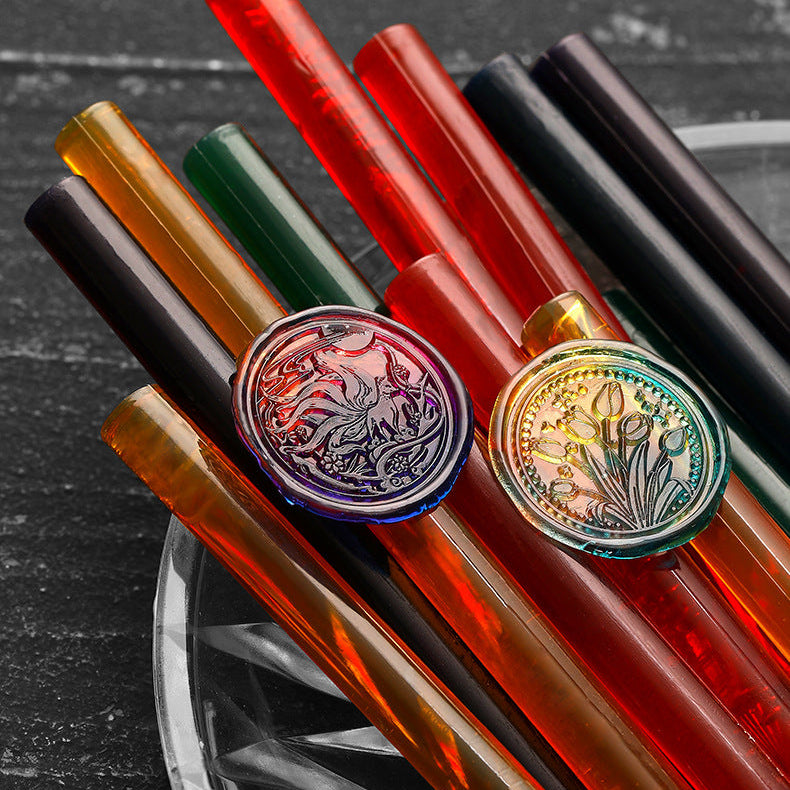 ART EMBOSS 5 Colors Ice Crysta Glue Gun Wax Sticks(3pcs)