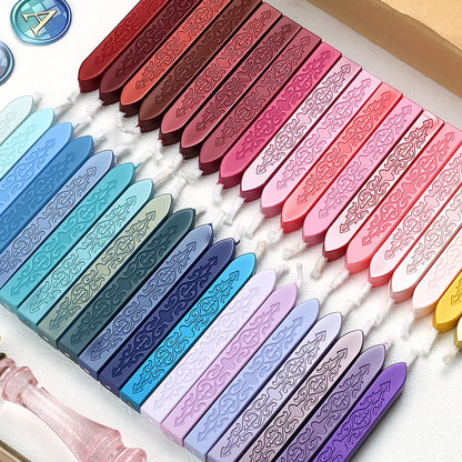 ART EMBOSS 5-piece Sealing Wax Sticks(80 colors)