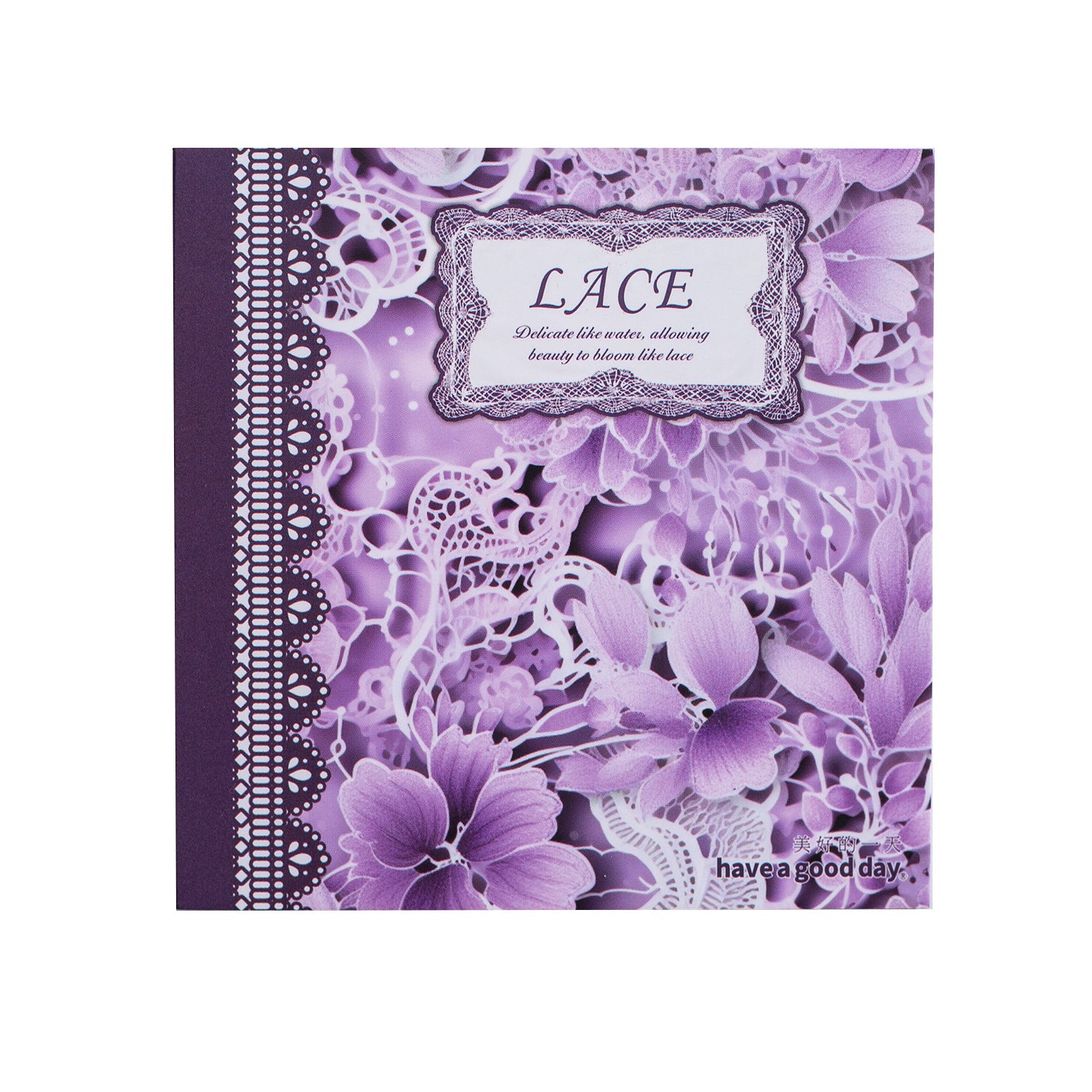 ART EMBOSS Lace Texture Paper Pack – Vintage Background Paper (30 Sheets)