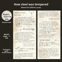 How steel was tempered