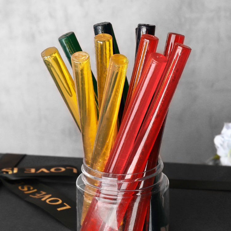 ART EMBOSS 5 Colors Ice Crysta Glue Gun Wax Sticks(3pcs)
