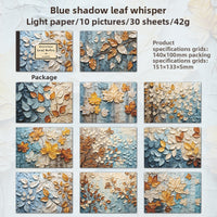 Blue shadow leaf whisper