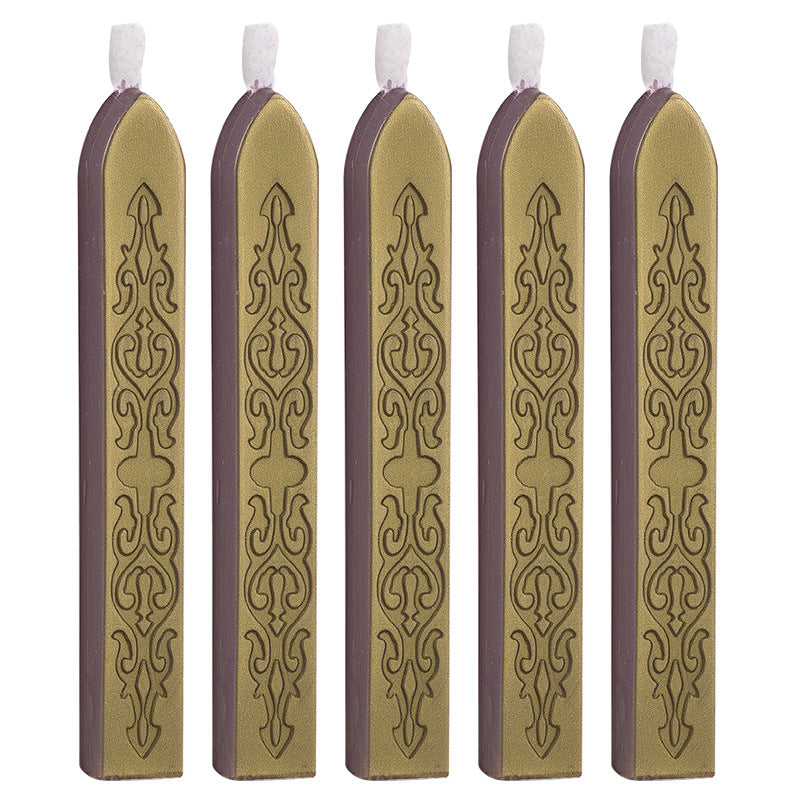 5-piece Sealing Wick Wax Sticks(80 colors)