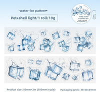 Add some crushed ice series - water ice pattern
