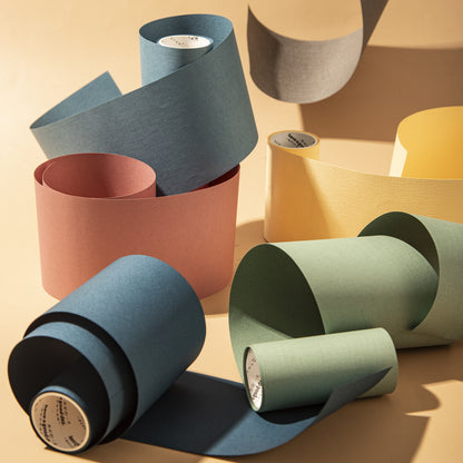 ART EMBOSS Vintage Morandi Paper Roll – Journaling Background Paper (1 Roll)