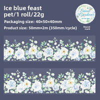 Ice blue feast